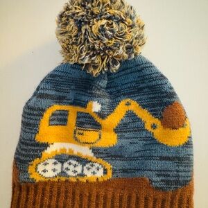 Kids' Cozy Excavator Knit Beanie